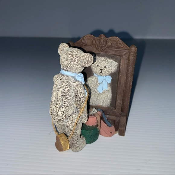 Sarah’s Attic Michaud Collection Teddy Bear Figurine Just Ted Limited Ed - Picture 2 of 8